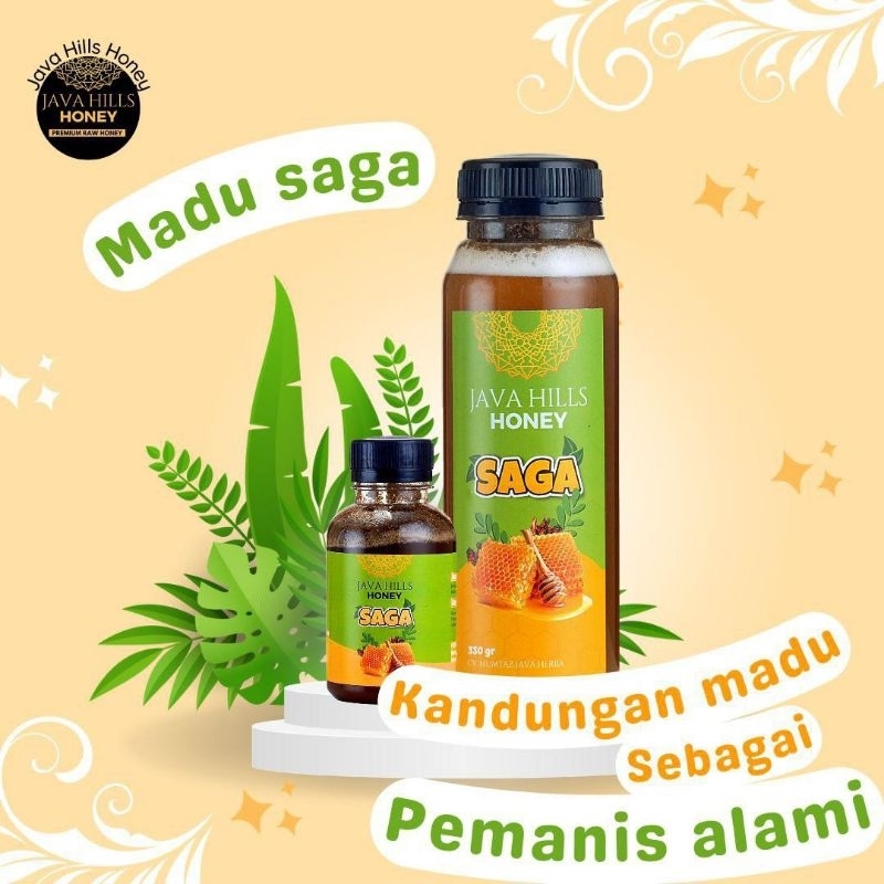 

Javahills Madu SAGA 320gr daun Java hills Honey