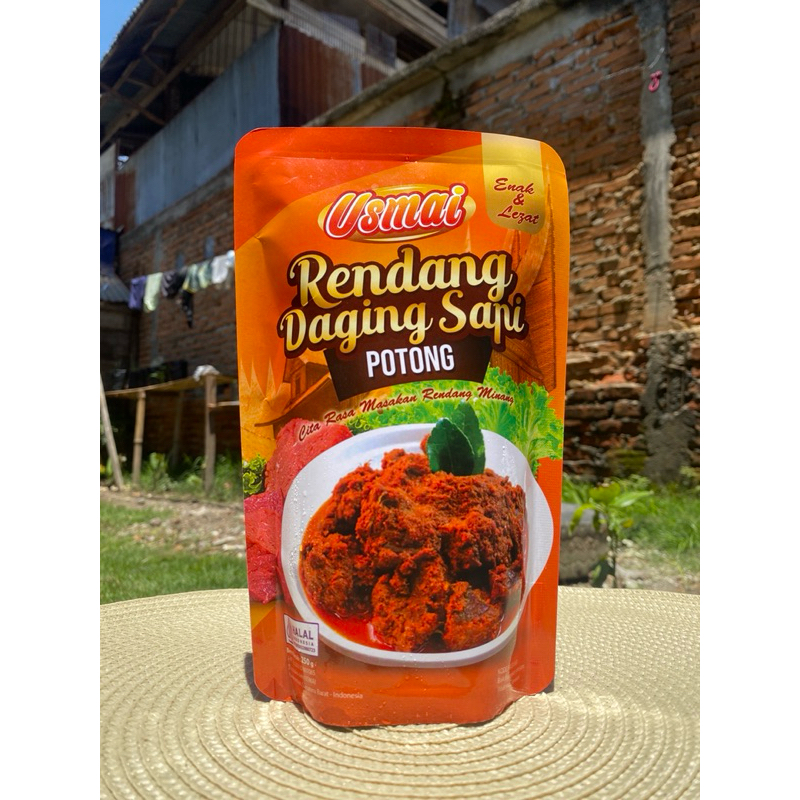 

Rendang Daging Potong Usmai 250 gram