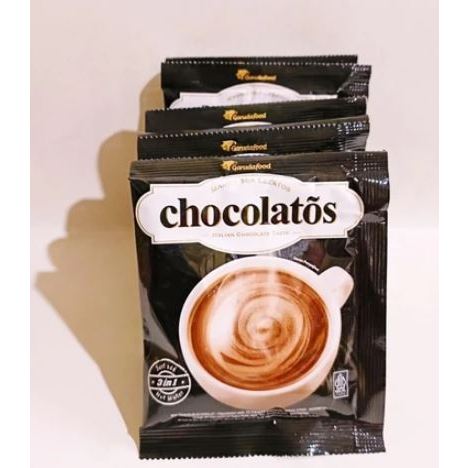 

(10 Sachet) ^ KYRA ^ Chocolatos Drink Minuman Instant Serbuk Coklat Choco Chocolate 10 Saset Renceng