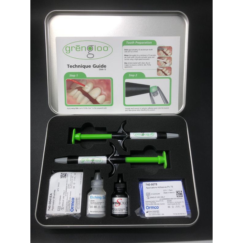 termurah ready stok lem ortho ormco 1 kit grengloo originall