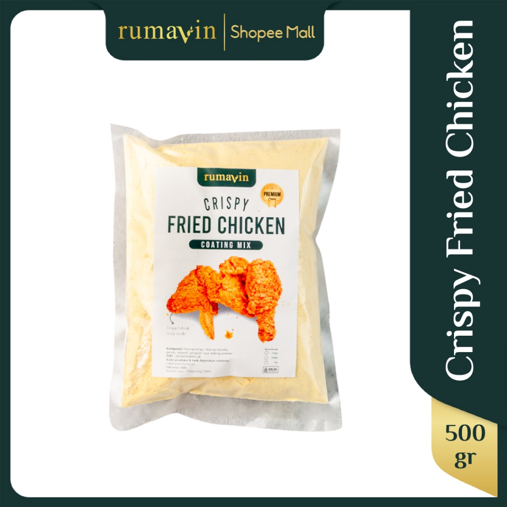 

RUMAVIN - Premium Tepung Crispy Fried Chicken 250gr/500gr