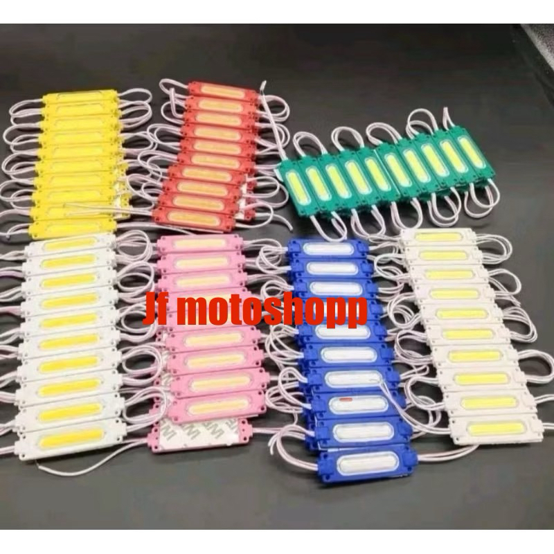 LAMPU LED MODUL KOLONG STRIP COB 6led 12volt-24volt WATERPROOF KOLONG VARIASI mobil motor cahaya sup
