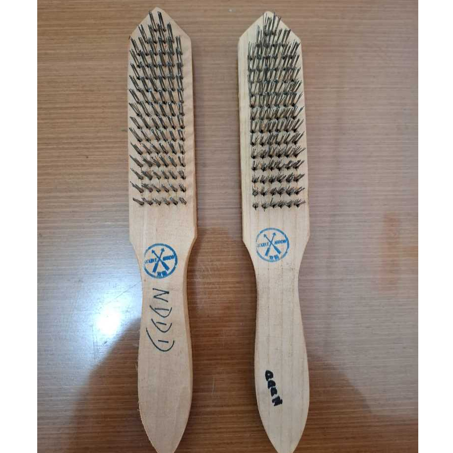 Sikat Kawat Kuningan / Sikat Baja Kuningan / Sikat Kawat Baja 5 Baris