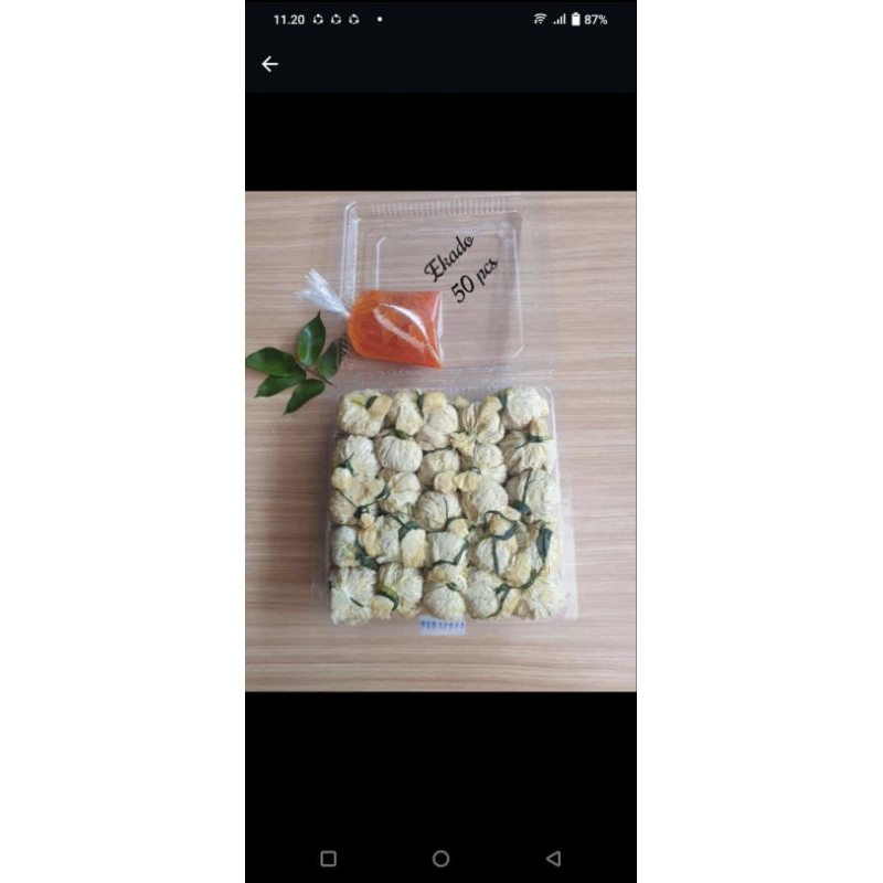 

Frozen Dimsum Ekado Premium isi 50pcs + Saos