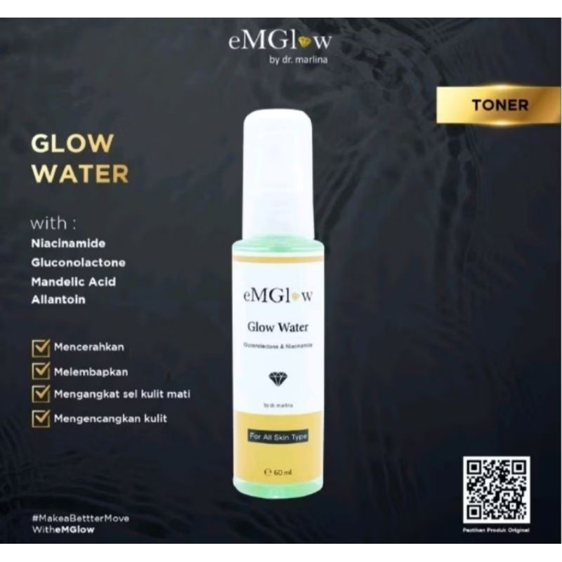 Emglow Glow Water by dr.Marlina