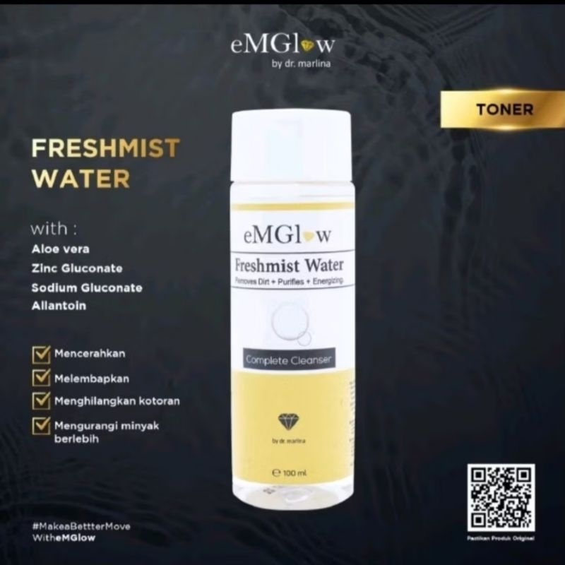 EmGlow Freshmist Water by dr.Marlina