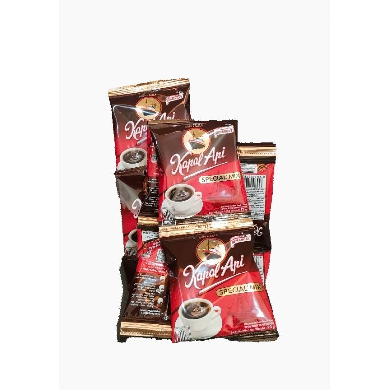 

kopi KAPAL API SPECIAL MIX ( 10 sachet / renceng )