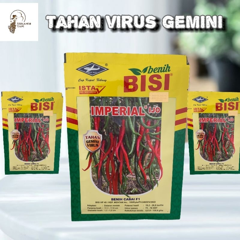 

Cabe Imperial Ijo F1 Cabe Tahan Virus Original Pabrik CMK Imperial Ijo