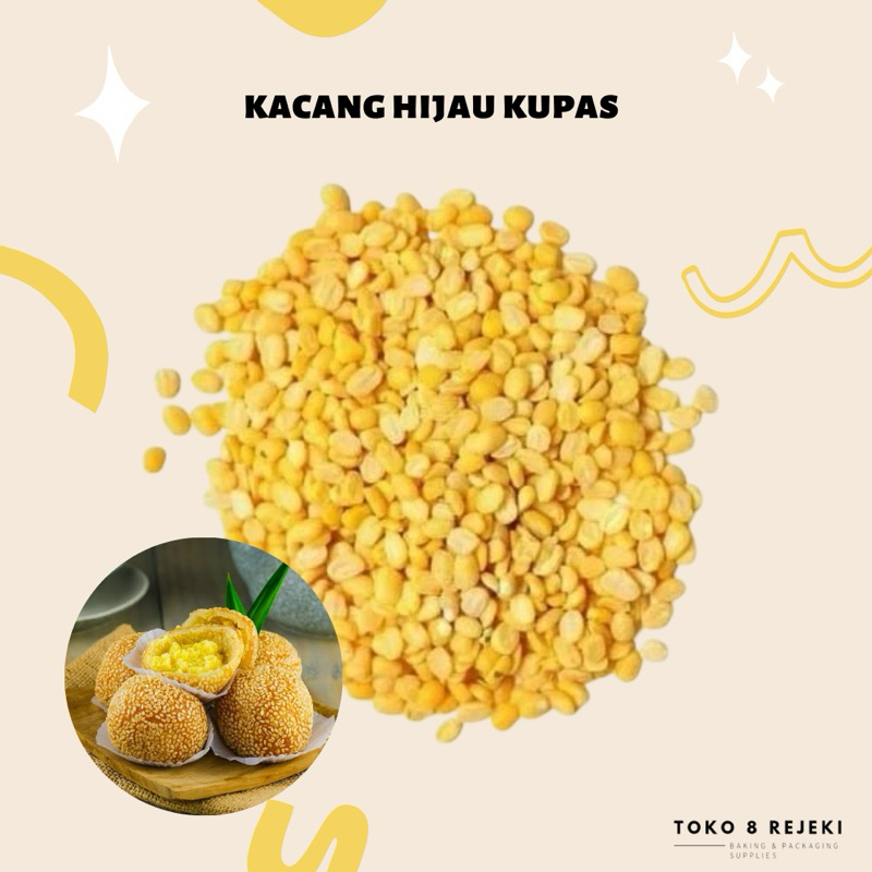 

KACANG HIJAU KUPAS 250 gr