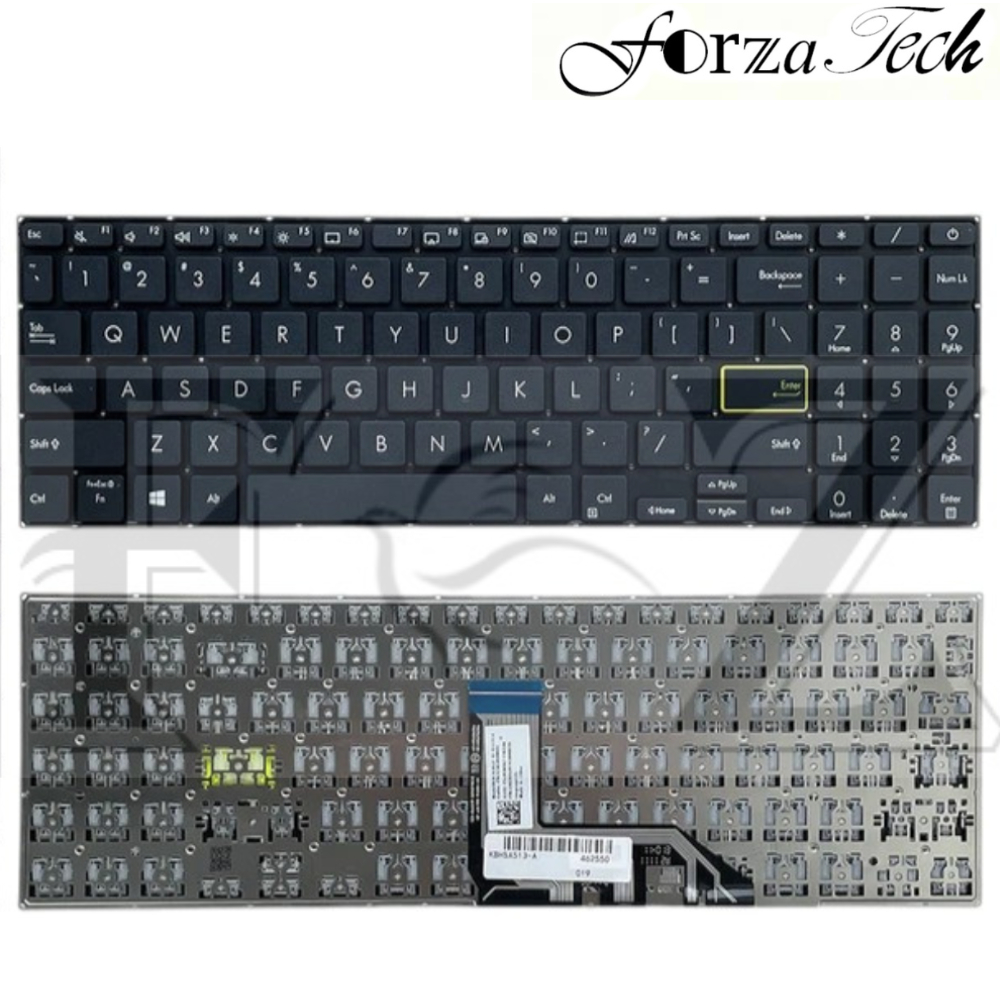 Keyboard Laptop ASUS Asus VivoBook K513 K513E K513EA K513M K513MA Hitam BEERGARANSI NEW