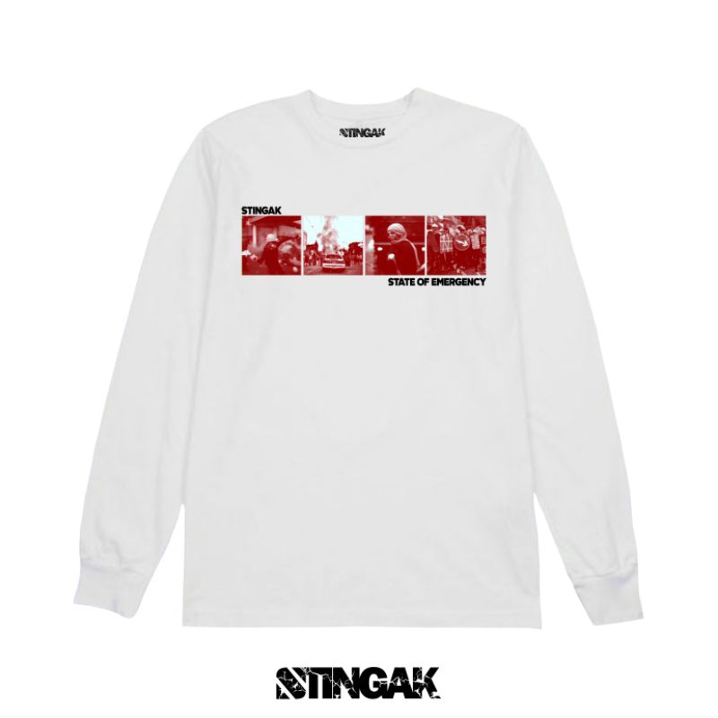 Stingakwear Longsleeve - State Heavyweight Cotton 16s