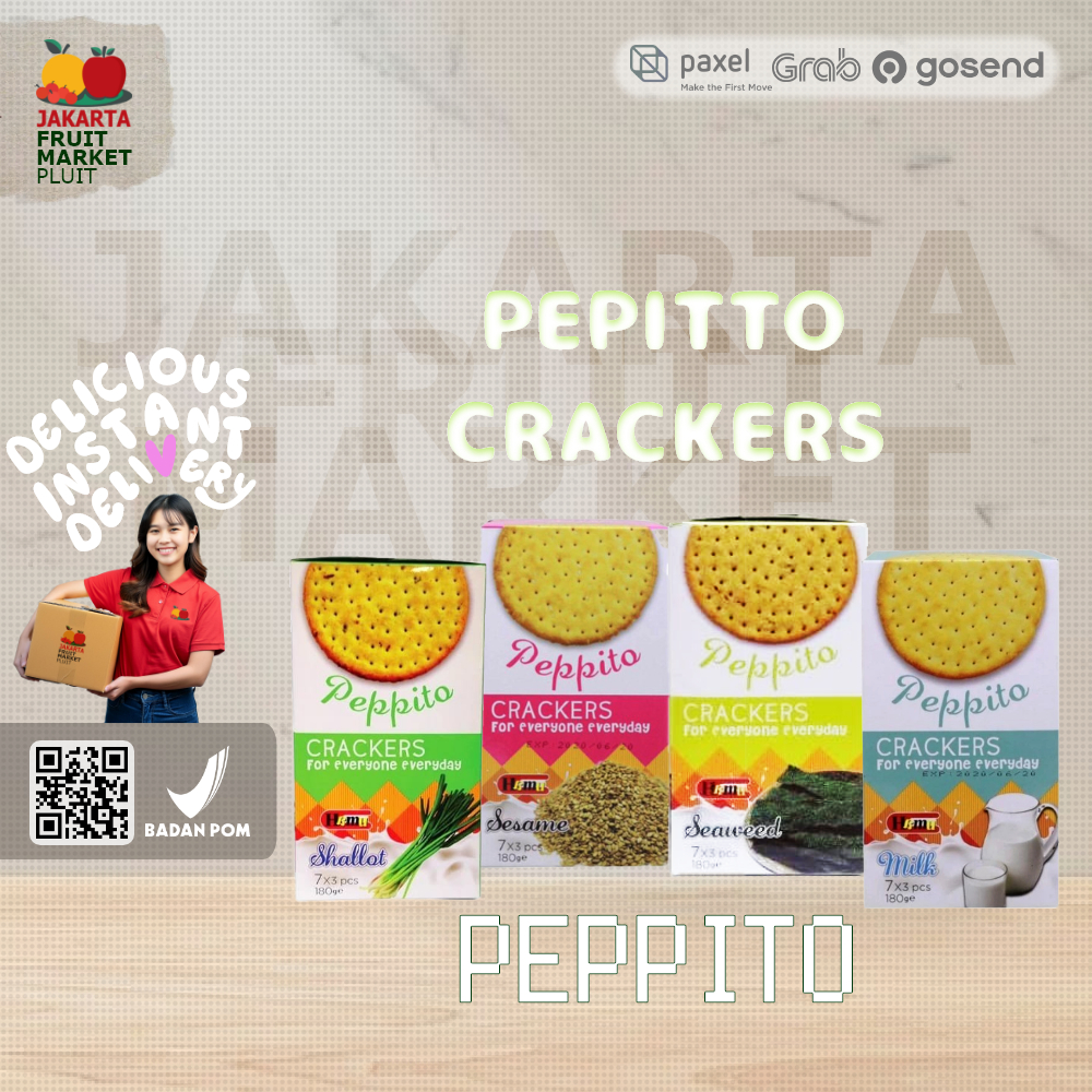

PEPPITO CRACKERS SEAWEED FLAVOUR 180G