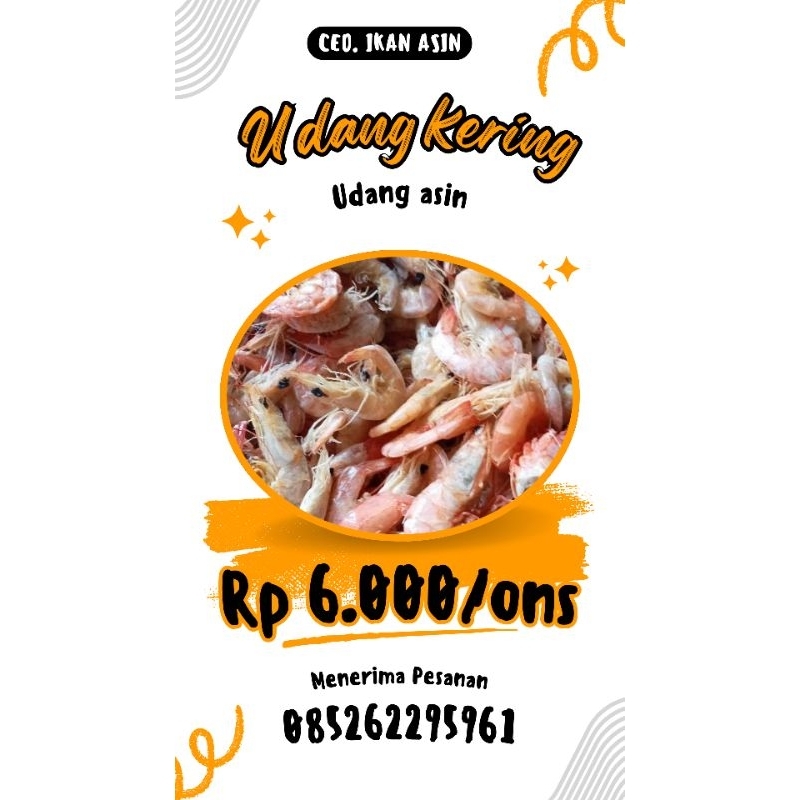 

UDANGkering,,udang-manis-harga-promo!!!!100gram