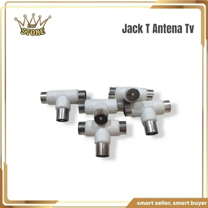 Jack Jek T Antena Tv Spilitter / Sambungan Antena Tv Splitter