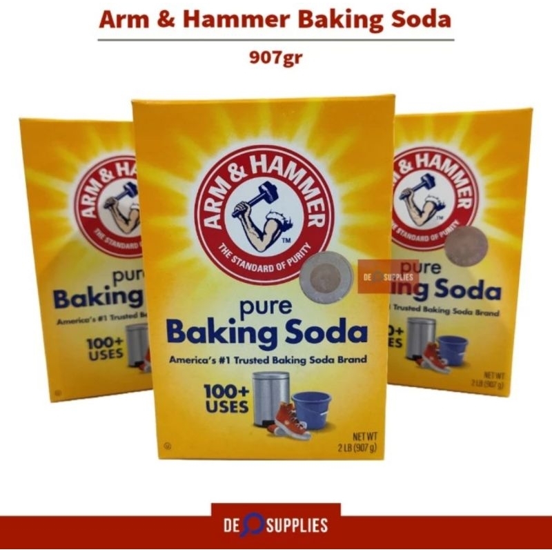 

Arm & Hammer Baking Soda 907gr - Pure Baking Soda USA Soda Kue