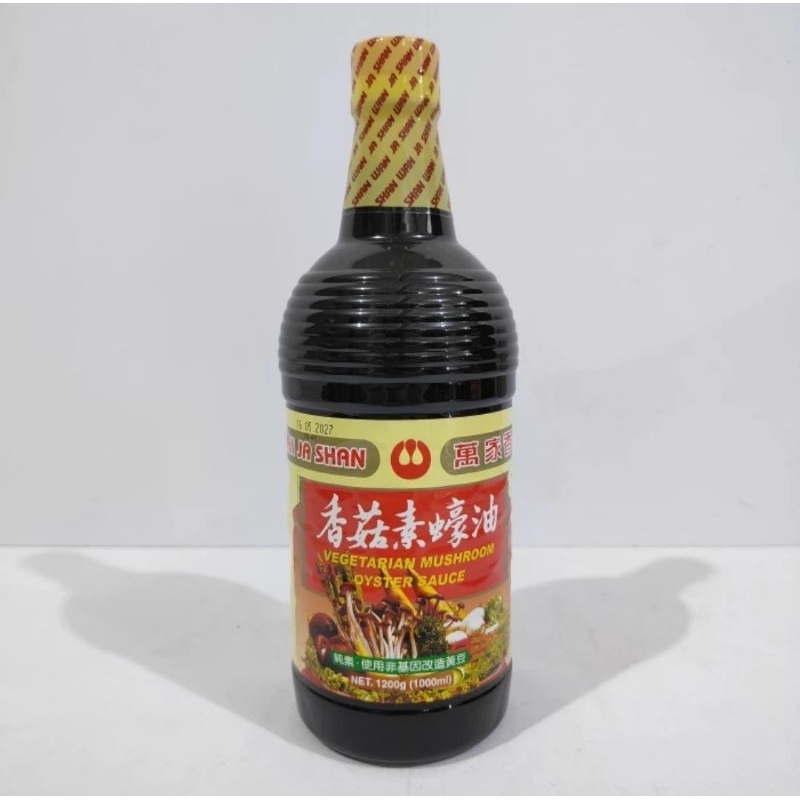 

RB Wan Ja Shan Saus Tiram Vegetarian Mushroom Oyster Sauce 1L - WJS Vege