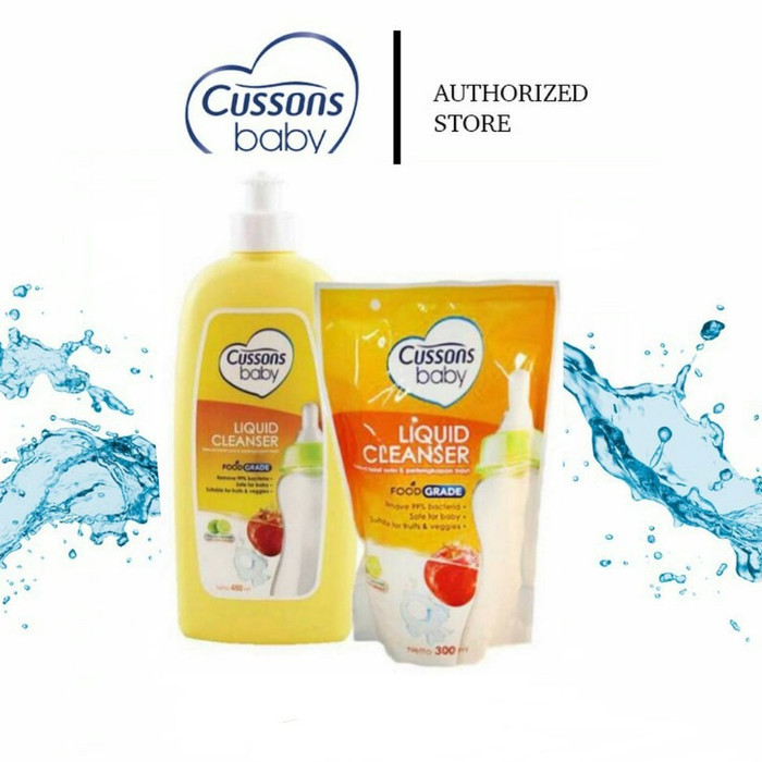 Cussons liquid cleanser/sabun cuci botol cussons