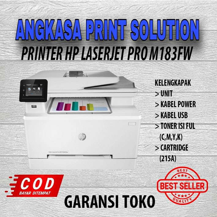 PRINTER HP LASERJET PRO MFP M183fw M 183 FW