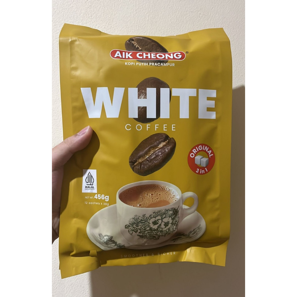 

Aik Cheong White Coffee/ Instant White Coffee / coffee 3in1 456g 12s