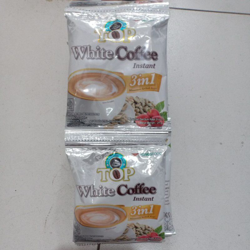 

Kopi Top White Coffee renceng