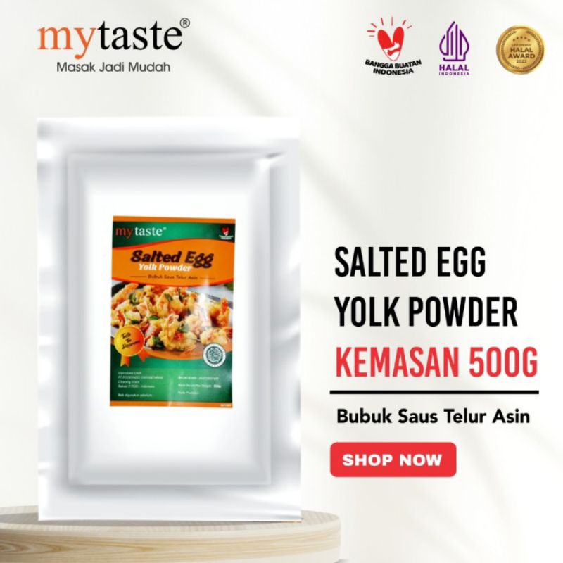 

My Taste MyTaste Salted Egg Yolk 500gr Halal BPOM