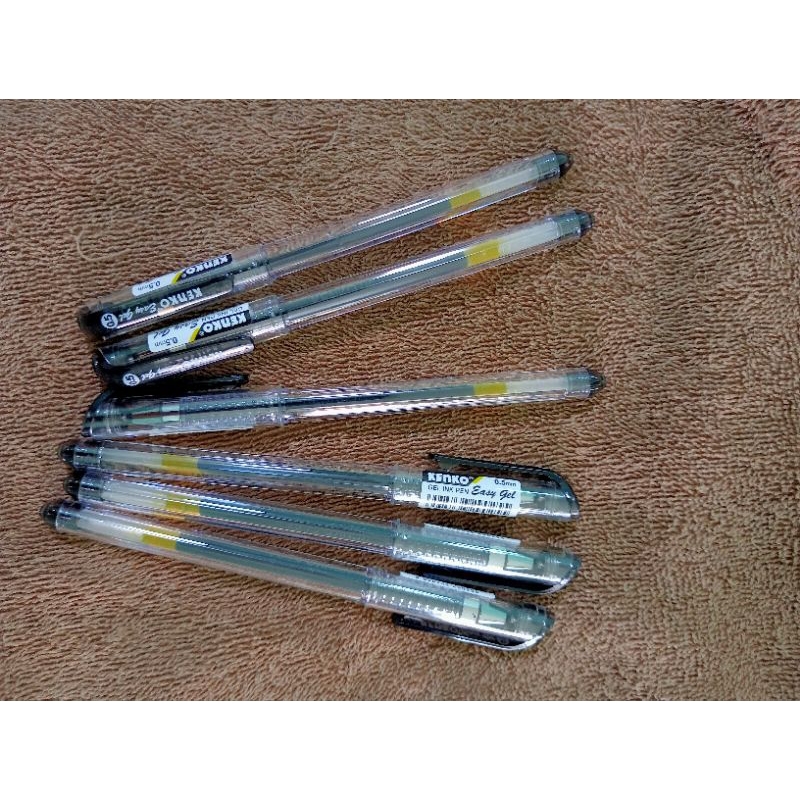 

Pulpen Kenko Easy Gel 0.5 Isi 6pcs
