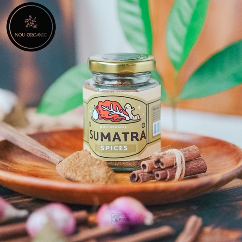 

Nou Organic Sumatra Spices Dry Rub House Blend Marinasi Bumbu Serbaguna Gulai Kari Khas Minang
