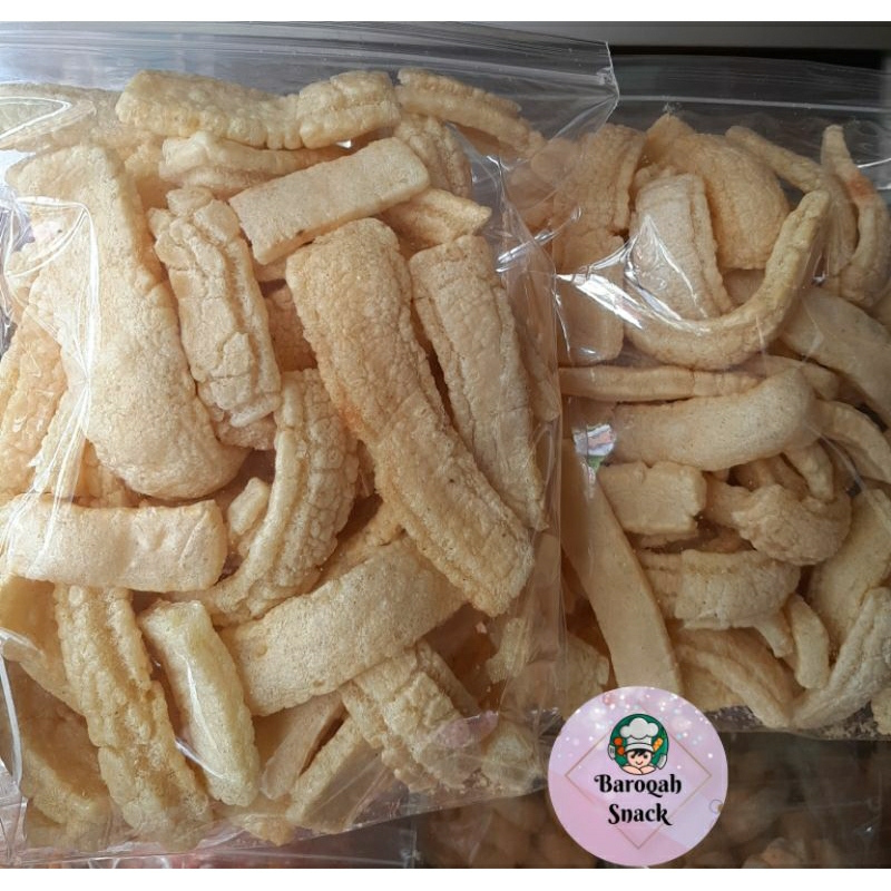 

KERUPUK STIK GENDAR 160GR/KERUPUK RAMBAK STIK