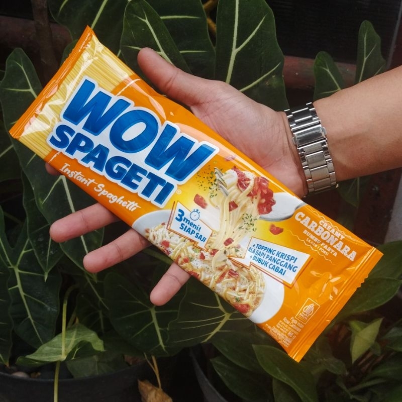 

Wow Spageti Instant Spaghetti Cream Carbonara 88gr