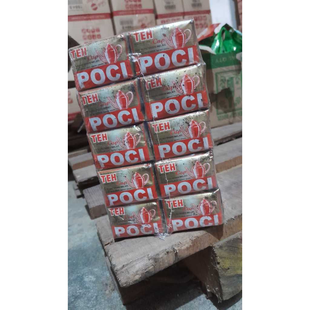 

Teh Cap Poci Gold Teh Tubruk Melati isi 50x10gr gratis Gelas Premium