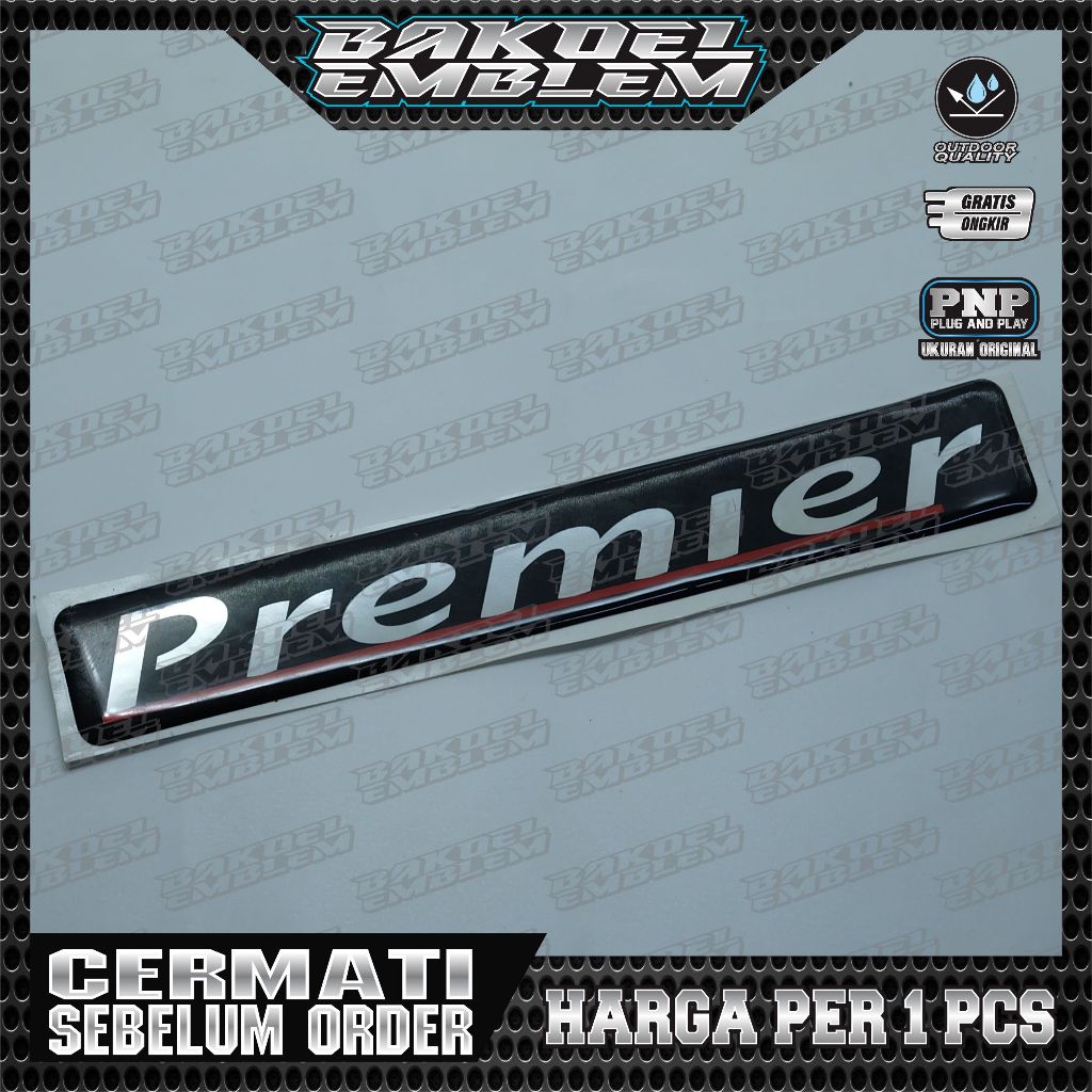 emblem timbul premier honda crv / emblem crv premier / emblem premier crv gen 2