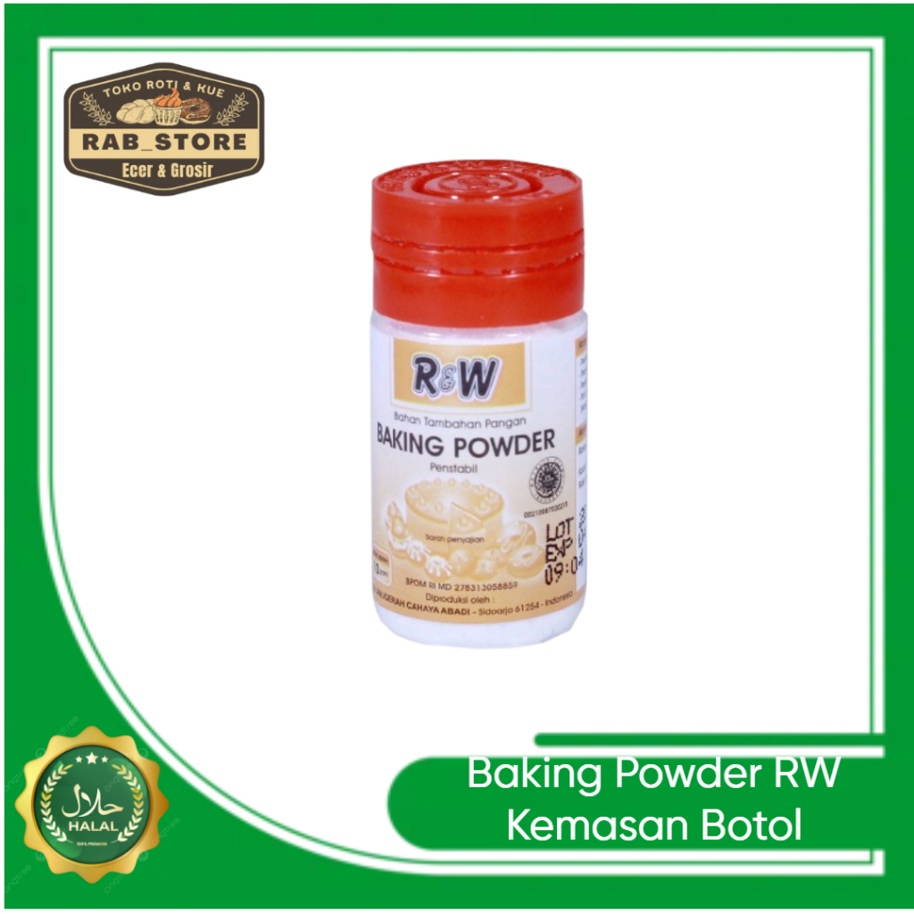 

Baking Powder merk RW Rajawali Kemasan Botol