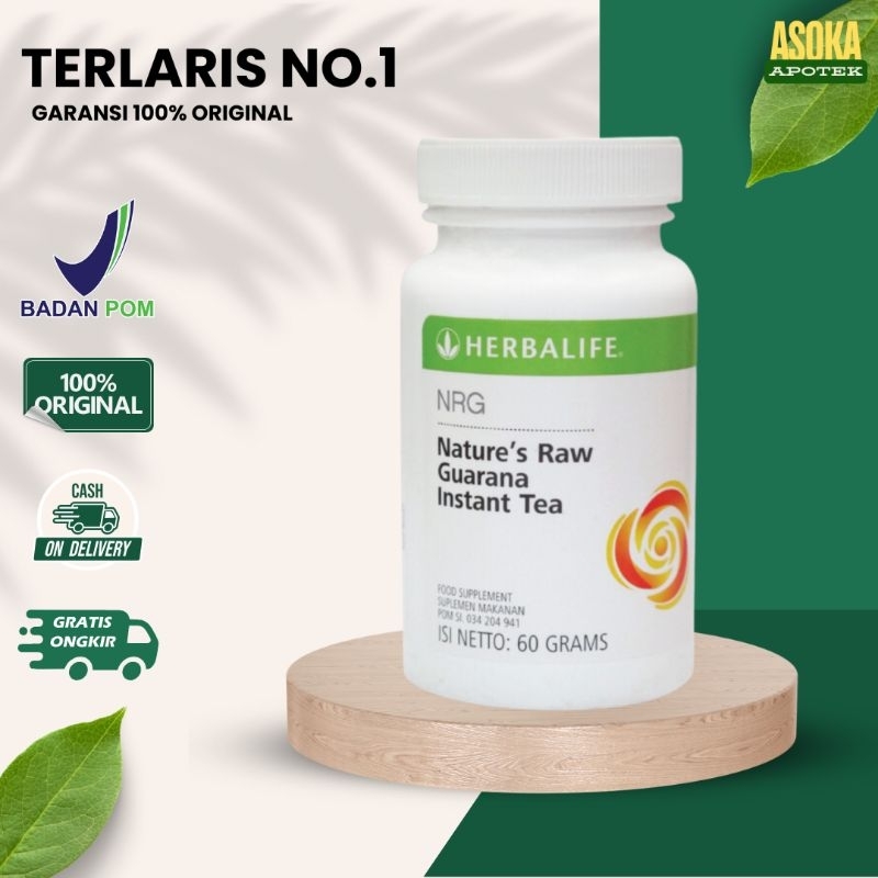 

NRG - n.r.g tea - untuk stamina dan energi