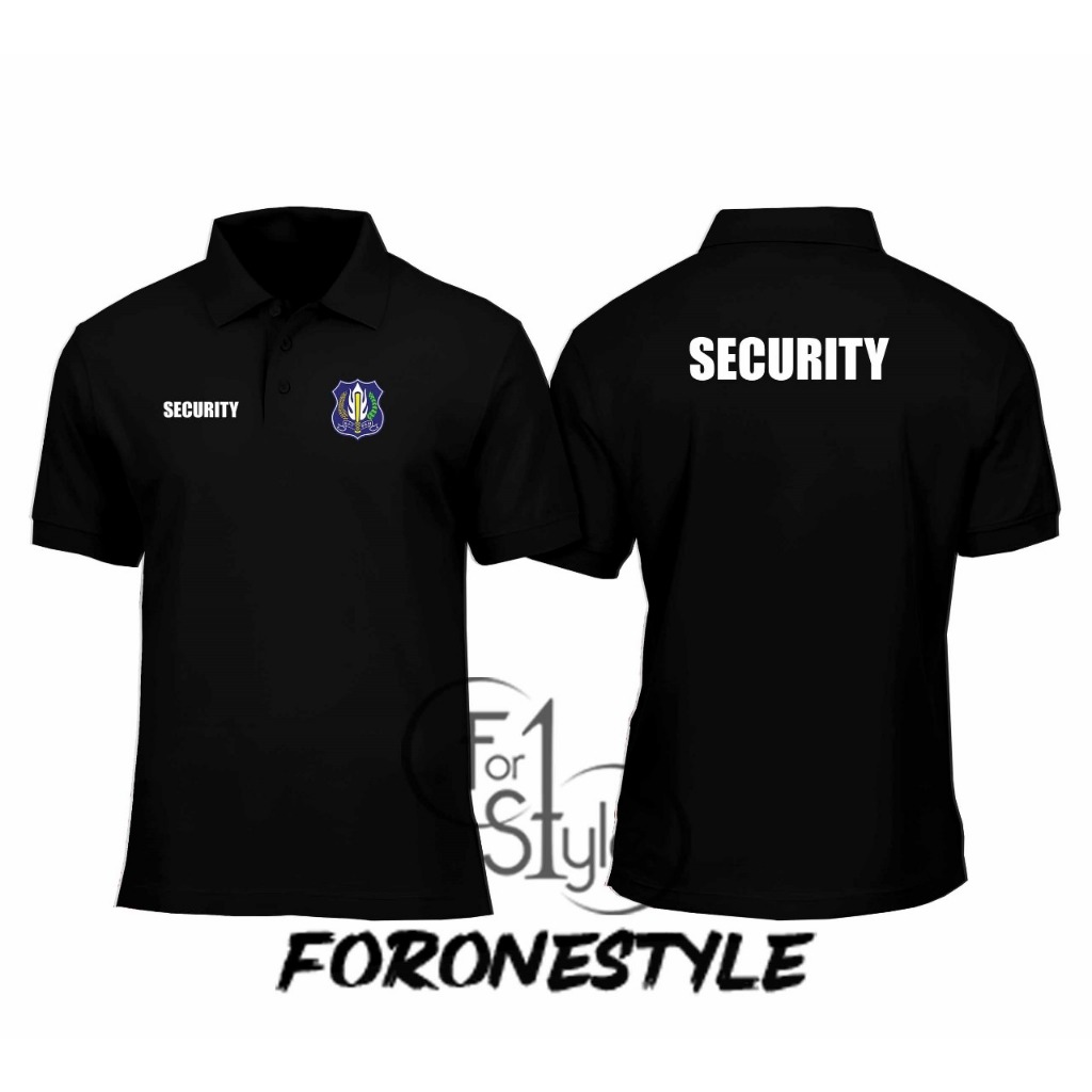 POLOSHIRT SECURITY - KAOS BERKERAH SECURITY - POLO SECURITY