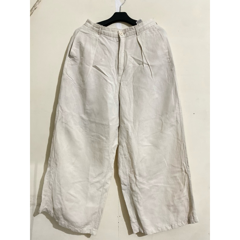 Celana Panjang Kulot Polos Brand GU