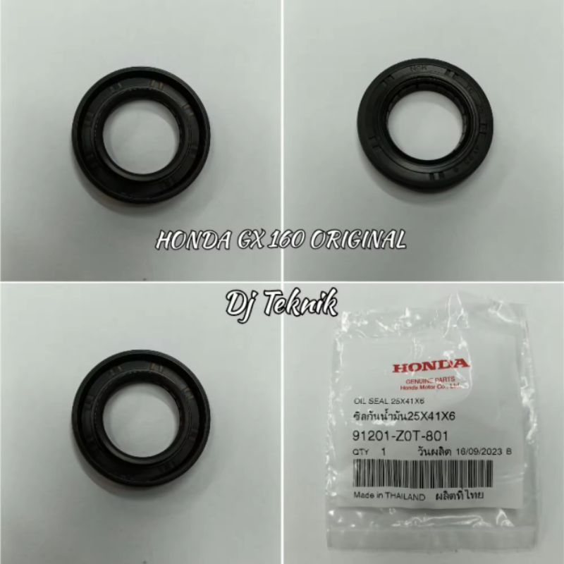 Oil seal crankshaft mesin Honda GX 160 ASLI / seal Honda As KRUK GX 160 asli
