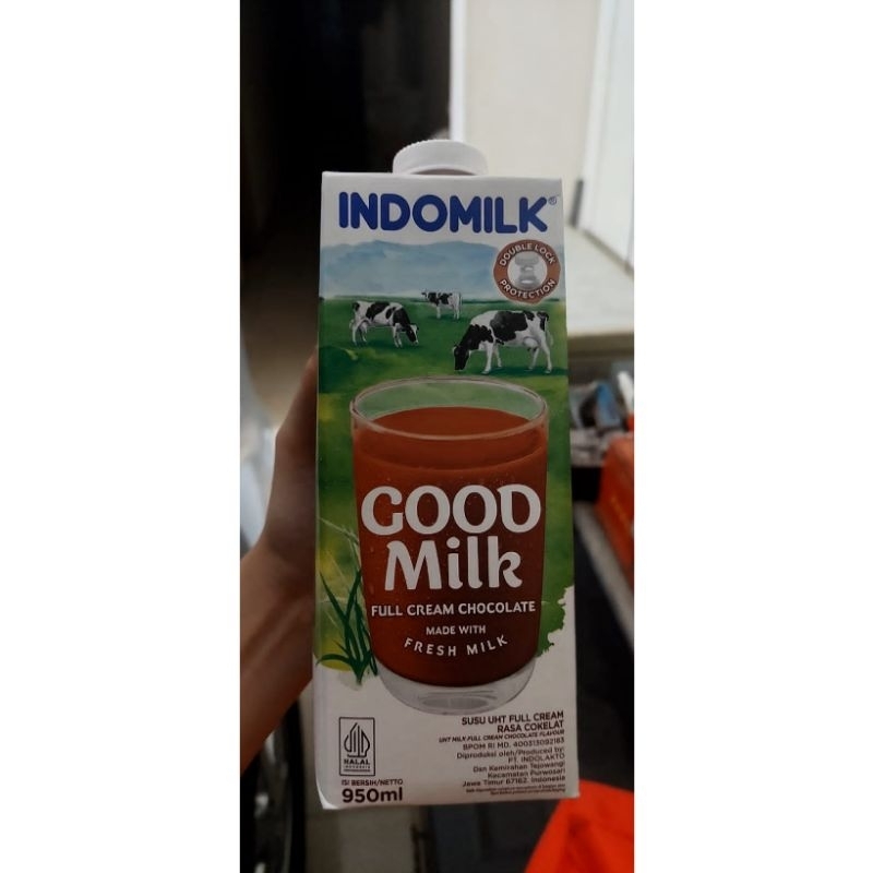 

Susu Indomilk Full Cream Chocolate 950ml