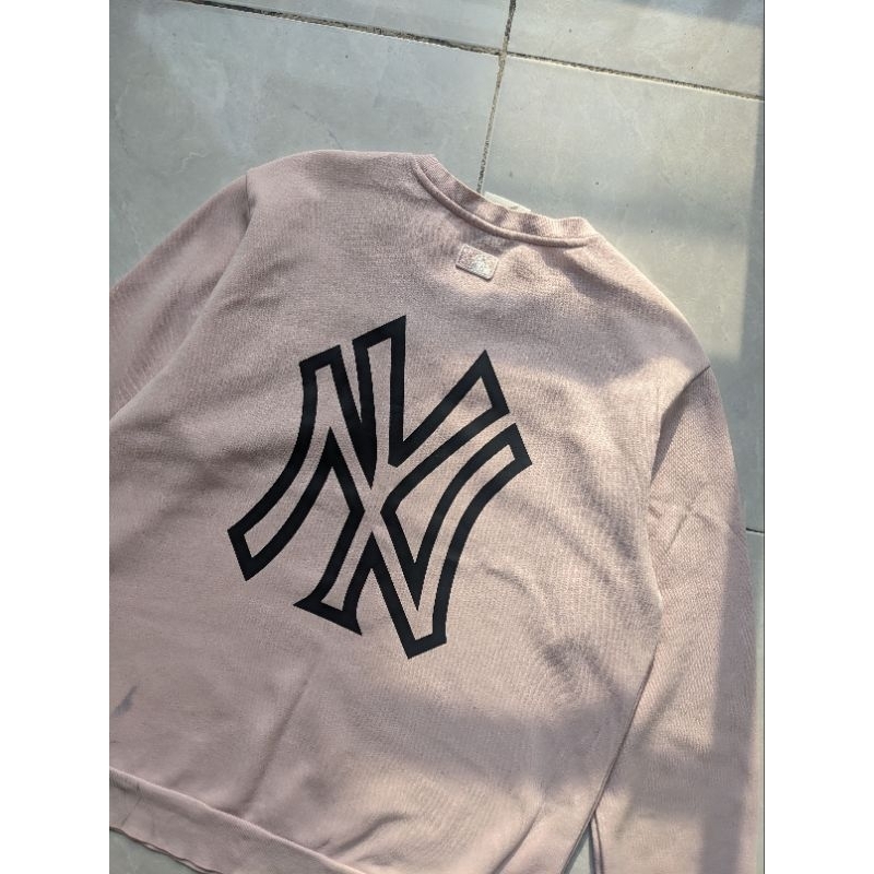 Crewneck MLB Yankees Soft Pink