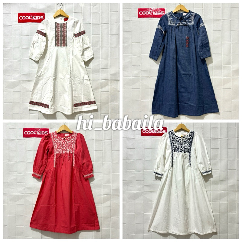 Baju Muslim / Dress Gamis Anak Perempuan by Cool Girl