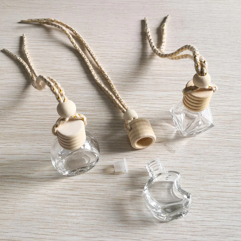 Botol Car Diffuser Parfum Mobil Gantung Kaca Kosong GA