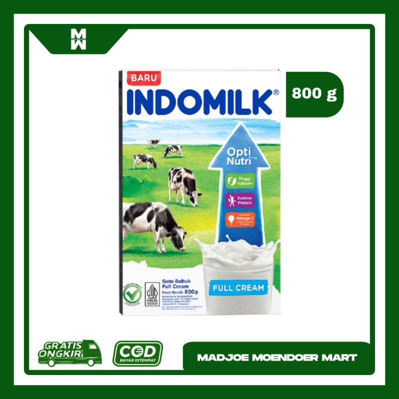 

INDOMILK Opti Nutri Susu Bubuk Full Cream 800 g