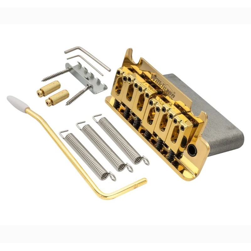 Tremolo Bridge Gitar Elektrik Stratocaster Wilkinson WOV-07 Gold