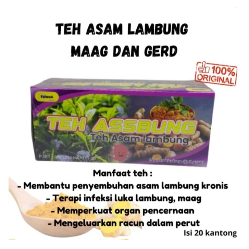 

Teh Assbung Teh Asam Lambung Maag Gerd