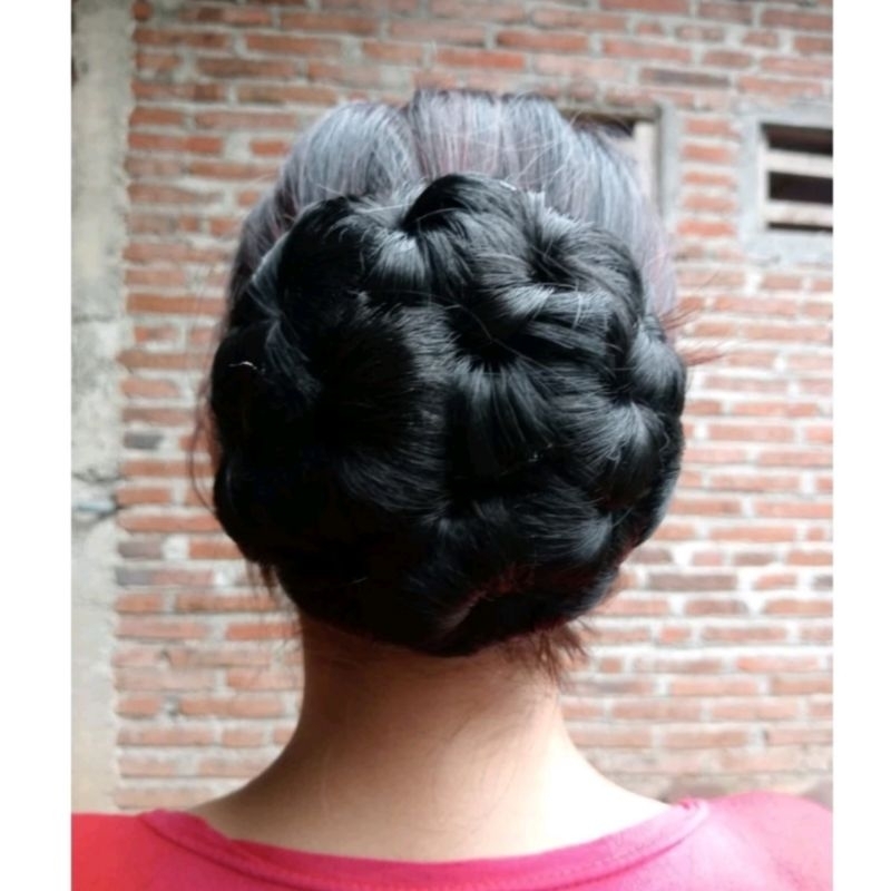 Jepit Jamur / Sanggul Bunga Sanggul Modern Rambut Palsu