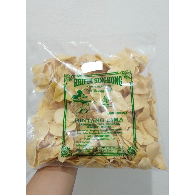 

Keripik Singkong Madura Original 300 gram