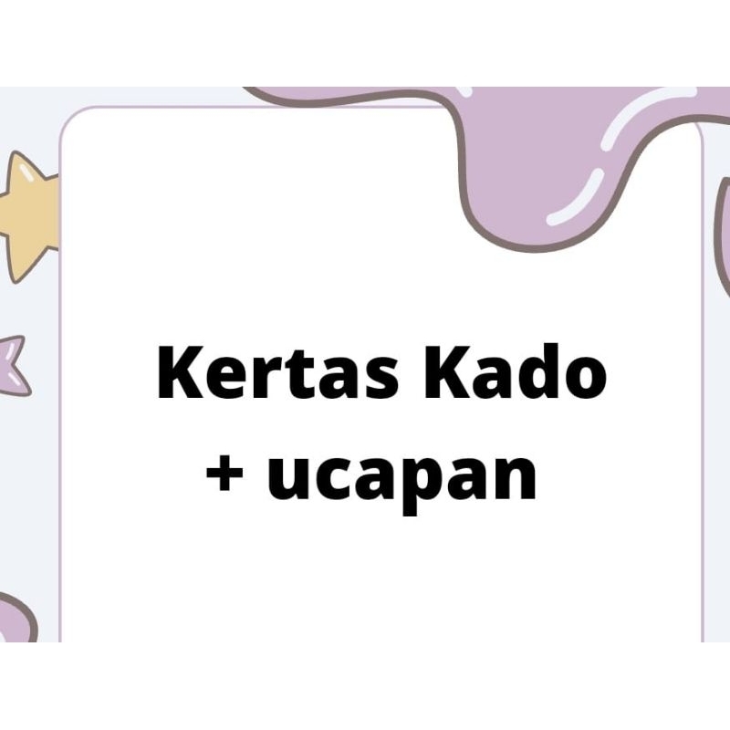 

Paket Tambahan Bingkisan Kado