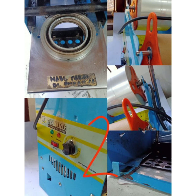 Cup Sealer Minuman Q2 Bekas