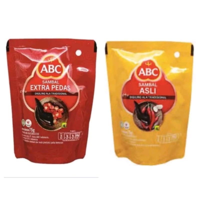 

sambal ABC extra pedas asli 75ml