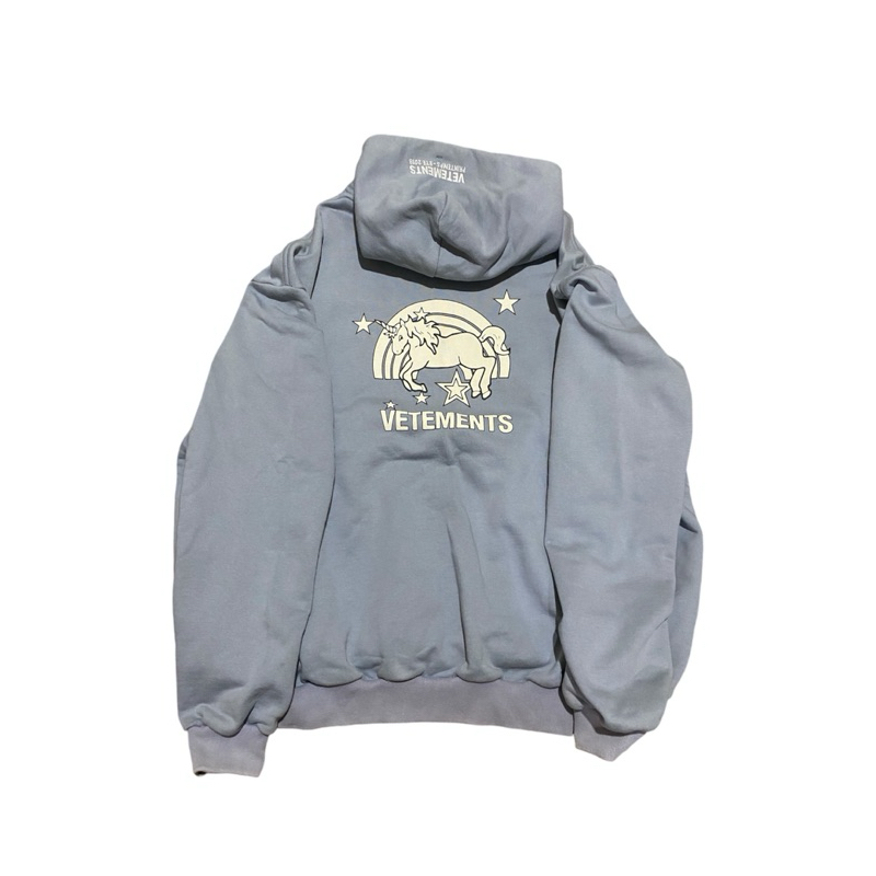 Vetements unicorn hoodie 2018 (grails)
