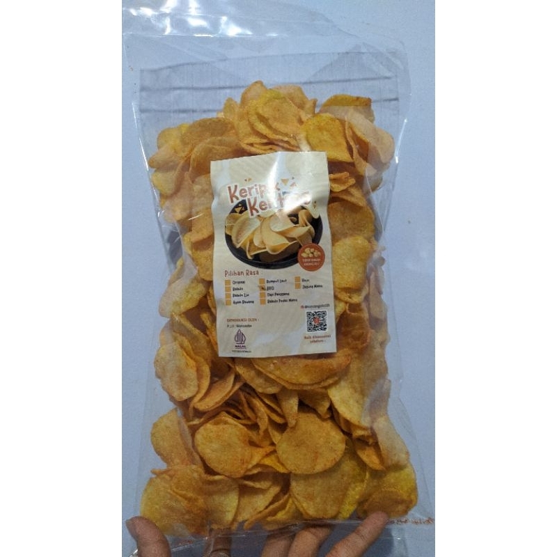 

keripik kentang barbeque BBQ 250g
